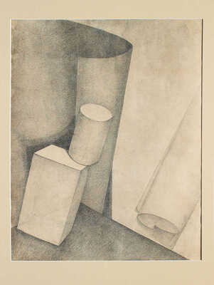 Ломакина Мария Владимировна. Композиция с объемами в мастерской К.С. Петрова-Водкина